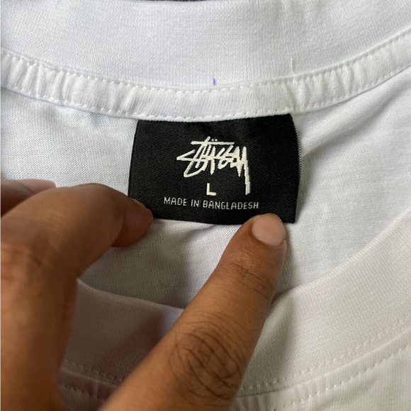 Stussy Scorpion Tee 'White' - Picture 5 of 7
